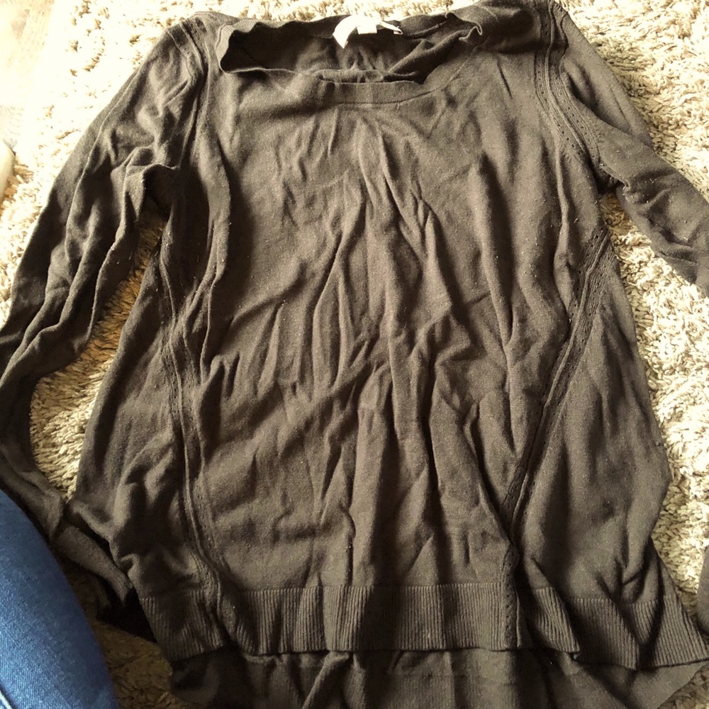Loft Olive fitted sweater